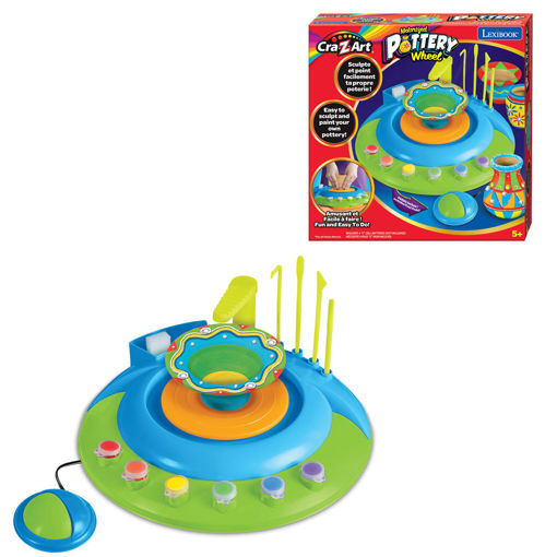 Εικόνα για Ηλεκτρικός Τροχός Κεραμικής με Ποδοδιακόπτη 5+ Ετών Cra-Z-Art CRPOT1