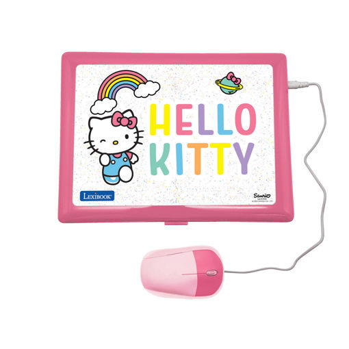 Εικόνα για Lexibook Hello Kitty Δίγλωσσο Laptop 124 Δραστηριότητες Ποντίκι 4+ Ετών JC598HKi8