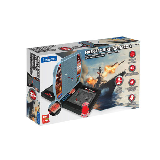 Εικόνα για Lexibook Ηλεκτρονική Ναυμαχία με Ήχους Φώτα Παιχνίδι Στρατηγικής 1-2 Παίκτες 6+ GT2800i5