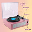 Εικόνα για Barbie Vinyl Player Lisciani – Πικάπ 3 Ταχυτήτων με Bluetooth & Built-in Speakers | Ροζ Ξύλινο  113637