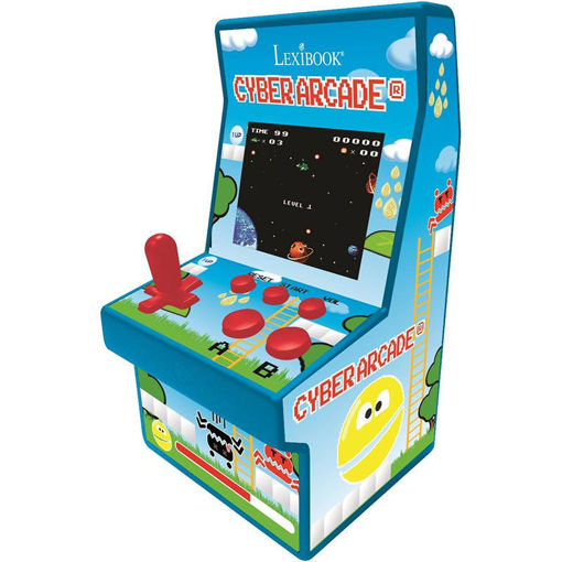 Εικόνα για Lexibook Cyber Arcade – Μίνι Κονσόλα 200 Παιχνιδιών με Joystick & Οθόνη LCD 2.8" | 3+ Ετών