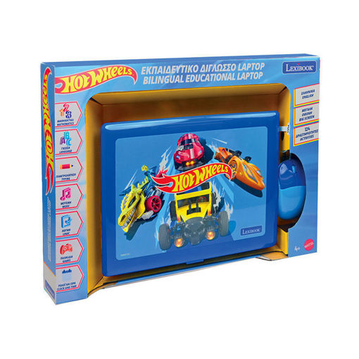 Εικόνα για Lexibook Hot Wheels Δίγλωσσο Εκπαιδευτικό Laptop με Ποντίκι – 124 Δραστηριότητες | 4+ Ετών  JC598HWi8