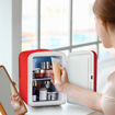 Εικόνα για ELLE HOME Mini Cooler 4L Multi-Purpose 42W - Mini Fridge Κόκκινο για Καλλυντικά & Ροφήματα