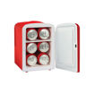 Εικόνα για ELLE HOME Mini Cooler 4L Multi-Purpose 42W - Mini Fridge Κόκκινο για Καλλυντικά & Ροφήματα