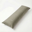 Εικόνα για Μαξιλαροθήκη με Φερμουάρ για Μαξιλάρι Σώματος Body Pillow Μπεζ 50x160cm Cotton Mix