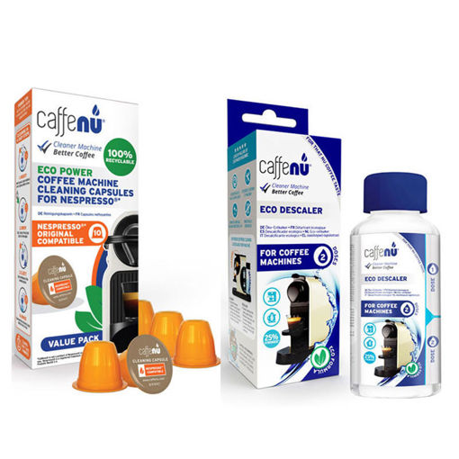 Εικόνα για Caffenu Value KIT Καθαρισμού Nespresso - 10 Κάψουλες & Αφαλατικό 200ml