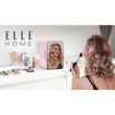 Εικόνα για ELLE HOME Mini Cooler 6L με Καθρέφτη LED - Ψυγείο Καλλυντικών 56W Ροζ