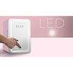 Εικόνα για ELLE HOME Mini Cooler 6L με Καθρέφτη LED - Ψυγείο Καλλυντικών 56W Ροζ
