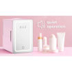 Εικόνα για ELLE HOME Mini Cooler 6L με Καθρέφτη LED - Ψυγείο Καλλυντικών 56W Ροζ