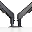 Εικόνα για Osio OSMA-4638 - Διπλή Βάση Monitor Γραφείου για 2 Οθόνες 17″-32″, VESA 100×100