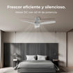 Εικόνα για Cecotec EnergySilence Aero 5600 Classic White - Ανεμιστήρας Οροφής 2 σε 1, 40W DC, 132cm, LED 18W