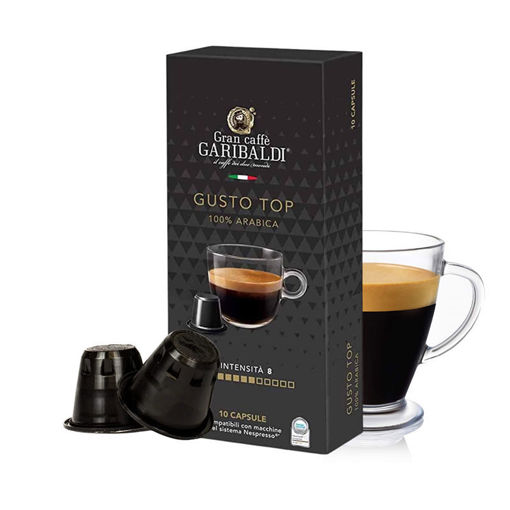 Εικόνα για Gran Caffè Garibaldi Gusto Top – Κάψουλες Espresso 100% Arabica για Nespresso® (10 τεμ.)  Ένταση 8/13
