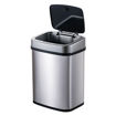 Εικόνα για Home Use Κάδος Απορριμμάτων HUH-0256 με Φωτοκύτταρο Ανοξείδωτο Ατσάλι 15lt Ασημί