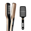 Εικόνα για DEMELISS Titanium Smooth Ritual – Ψηφιακή Πρέσα Μαλλιών με Ατμό, Πλάκες Τιτανίου 230°C & Βούρτσα Ξεμπερδέματος
