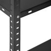 Εικόνα για Μεταλλική Ραφιέρα 4 Επιπέδων HOME USE HUH-0200 | 75x30x150cm | Μαύρη | Αντοχή 200kg