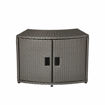 Εικόνα για MSpa Wicker Cabinet Storage Unit – Ντουλάπι Αποθήκευσης για Στρογγυλό Τζακούζι