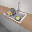 Εικόνα για Metaltex Sink-Fit LAVA – Ρυθμιζόμενο Καλάθι Στεγνώματος Νεροχύτη | Μαύρο Ματ 325535