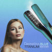 Εικόνα για DEMELISS Titanium Blue – Ψηφιακή Πρέσα Μαλλιών με Ατμό, Πλάκες Τιτανίου & Αποσπώμενη Χτένα 230°C