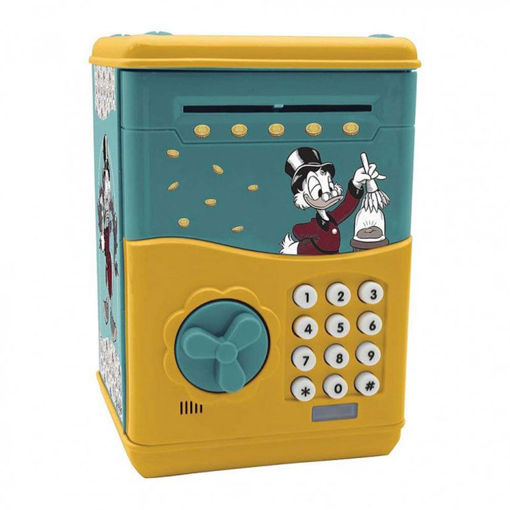 Εικόνα για Ηλεκτρονικός Κουμπαράς με Κωδικό Ασφαλείας & Μελωδίες Lexibook Disney Scrooge McDuck – JG150SC