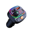 Εικόνα για Osio OFT-4265BT Bluetooth 5.0 FM Transmitter Αυτοκινήτου με Hands-Free, 2×USB-A + USB-C & Φωτισμό 7 Χρωμάτων