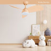 Εικόνα για Ανεμιστήρας Οροφής PRIMO PRCF-80659 36'' Kids Series – Πορτοκαλί, DC, LED 22W Θερμό/Φυσικό/Ψυχρό & Τηλεχειριστήριο