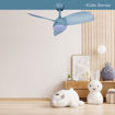 Εικόνα για Ανεμιστήρας Οροφής PRIMO PRCF-80660 36'' Kids Series – Μπλε, DC, LED 22W Θερμό/Φυσικό/Ψυχρό & Τηλεχειριστήριο