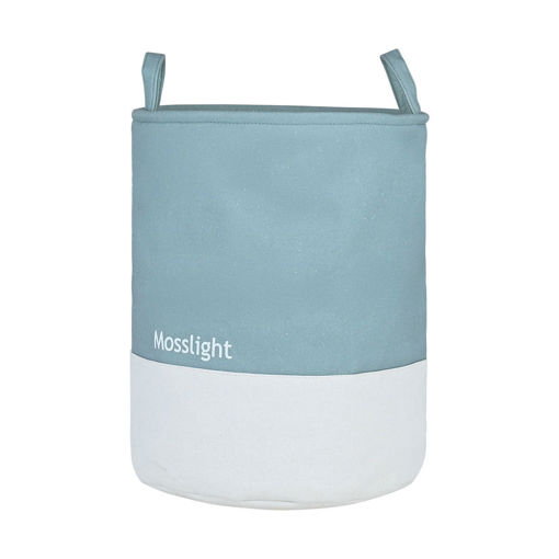 Εικόνα για Καλάθι Απλύτων TONE LAB με Χερούλια 35x35x50εκ. Mosslight | 48lt - 02-41243