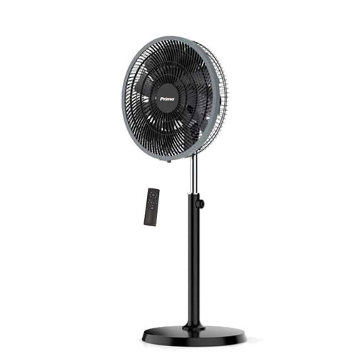 Εικόνα για Ανεμιστήρας Ορθοστάτης Primo PRSF-80721 18'' 45εκ. 85W DC με Τηλεχειριστήριο – 6 Ταχύτητες & 18 Πτερύγια