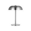 Εικόνα για Επιτραπέζιο Φωτιστικό Αφής LUNA Inox – Retro Mushroom Design με 3 Χρώματα Φωτισμού & USB-C - 07-41151