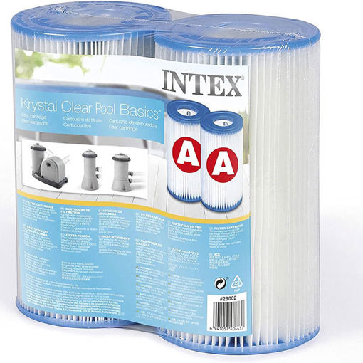 Εικόνα για Intex Ανταλλακτικό Φίλτρο Τύπου A για Αντλίες Πισίνας – Twin Pack (2 τεμάχια)