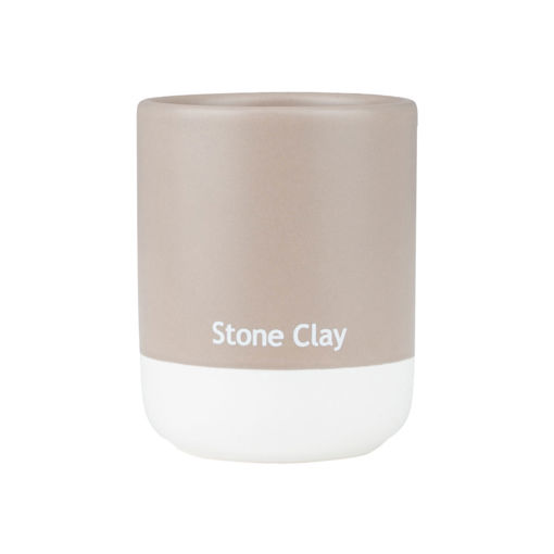Εικόνα για Ποτηράκι Μπάνιου Tone Lab Stone Clay – Κεραμικό με Two-Tone Σχεδιασμό 02-40192