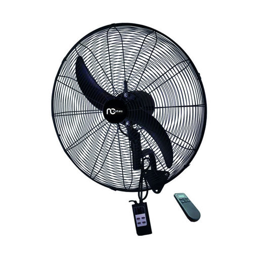 Εικόνα για Ανεμιστήρας Τοίχου Neotec NWF-80733 65εκ. Βιομηχανικός με Τηλεχειριστήριο – Μαύρος