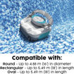 Εικόνα για Bestway AquaTronix G100 58864 Ρομποτική Σκούπα Πισίνας | Cordless για Πισίνες έως 18m²