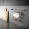 Εικόνα για Ράβδος Κουζίνας Ανάρτησης 60εκ. City Copper Polytherm Metaltex 351704