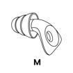 Εικόνα για Ωτοασπίδες Haspro Universal Earplugs – Σιλικόνη Επαναχρησιμοποιήσιμες SNR 29dB – Μαύρες