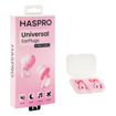 Εικόνα για Ωτοασπίδες Haspro Universal Earplugs – Σιλικόνη Επαναχρησιμοποιήσιμες SNR 29dB – Ροζ