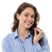 Εικόνα για Ωτοασπίδες Haspro Universal Earplugs – Σιλικόνη Επαναχρησιμοποιήσιμες SNR 29dB – Ροζ