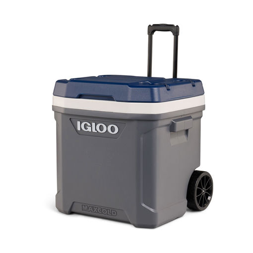 Εικόνα για Φορητό Ψυγείο Igloo MaxCold Latitude 62 Roller με Ρόδες & Τηλεσκοπική Χειρολαβή – 62 Qt / 58L