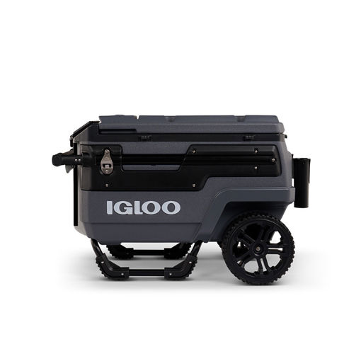 Εικόνα για Φορητό Ψυγείο Igloo Trailmate Journey 70 Qt με Ρόδες Παντός Εδάφους  Carbonite – 66L / 112 κουτάκια