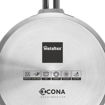 Εικόνα για Τηγάνι Metaltex Icona Inox & Induction 28εκ. – Ανοξείδωτο για Όλες τις Εστίες & Φούρνο