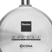 Εικόνα για Τηγάνι Metaltex Icona Inox & Induction 20εκ. – Ανοξείδωτο για Όλες τις Εστίες & Φούρνο