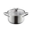 Εικόνα για Κατσαρόλα Metaltex Icona Inox & Induction 20εκ. 3L με Γυάλινο Καπάκι – Ανοξείδωτη για Όλες τις Εστίες & Φούρνο