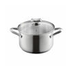 Εικόνα για Κατσαρόλα Metaltex Icona Inox & Induction 20εκ. 3L με Γυάλινο Καπάκι – Ανοξείδωτη για Όλες τις Εστίες & Φούρνο
