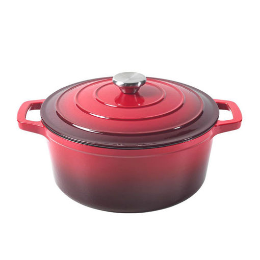 Εικόνα για Κατσαρόλα με Καπάκι Cast Iron Materia 26 cm — Metaltex
