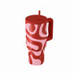 Εικόνα για Θερμός Straw Tumbler XL Save the Aegean 900ml Coral Waves – Ποτήρι με Καλαμάκι & Spill Proof Καπάκι 01-41588