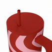 Εικόνα για Θερμός Straw Tumbler XL Save the Aegean 900ml Coral Waves – Ποτήρι με Καλαμάκι & Spill Proof Καπάκι 01-41588