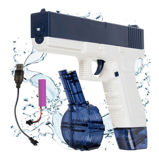 Εικόνα για Ηλεκτρικό Νεροπίστολο GLOCK G19 Τρίτης Γενιάς – Επαναφορτιζόμενο με 2 Γεμιστήρες Μπλε