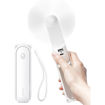 Εικόνα για JISULIFE Handheld Fan 8 Plus – Φορητός Ανεμιστήρας 3-σε-1, 4500mAh, Λευκός
