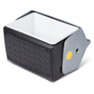 Εικόνα για Igloo Playmate The Boss 13L/14Qt – Φορητό Ψυγείο με Σχέδιο Diamond-Plate (Black/Silver)