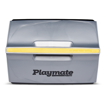 Εικόνα για Igloo Playmate The Boss 13L/14Qt – Φορητό Ψυγείο με Σχέδιο Diamond-Plate (Black/Silver)